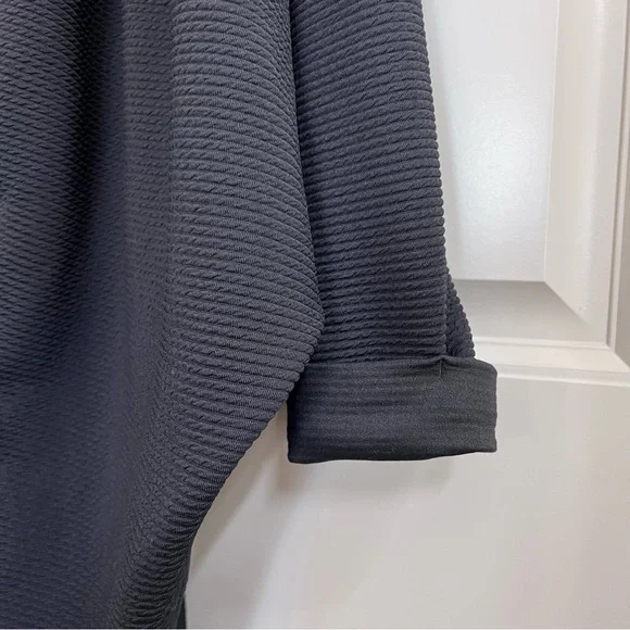 Lucy Womens Cocoon Wrap Cardigan in Black, Size XS - Picture 4 of 7